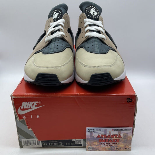 Size 11.5 - Nike Air Huarache OG Escape Brown Black Suede Leather (DH9532-201)
