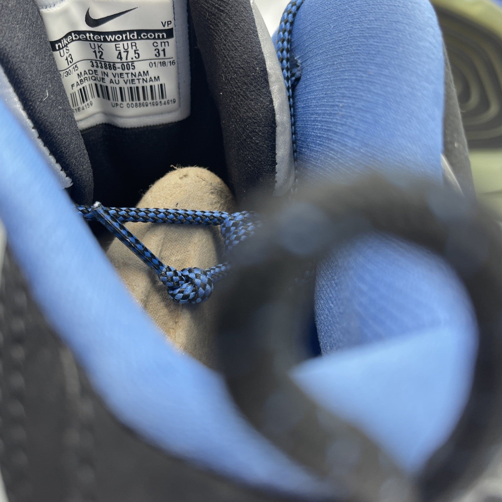 Size 13 - Nike Air Penny 2 Varsity Royal (333886-005)