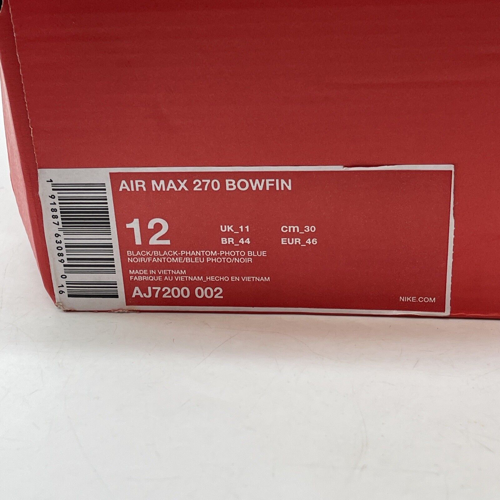Size 12 - Nike Air Max 270 Bowfin Sprite Black Green Suede Leather (AJ7200-002)