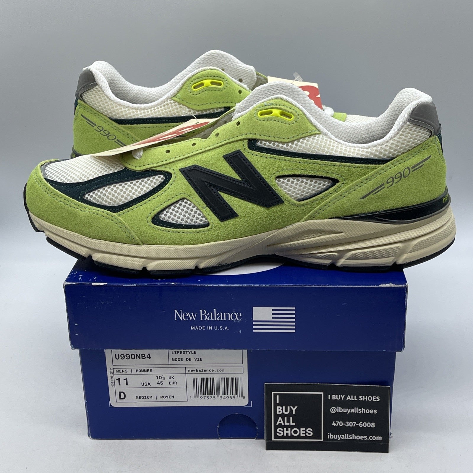 Size 11 - New Balance 990V4 Hi-Lite (U99ONB4)