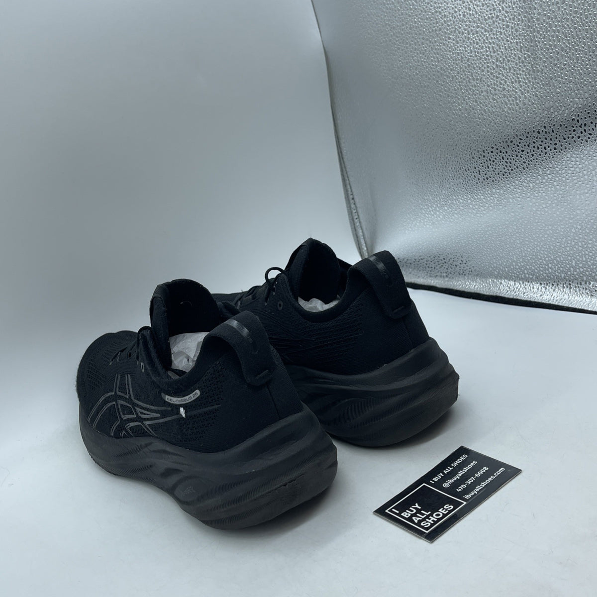 Size 11.5 - ASICS Low Cut Sneaker 24.5cm Black (1011B794)