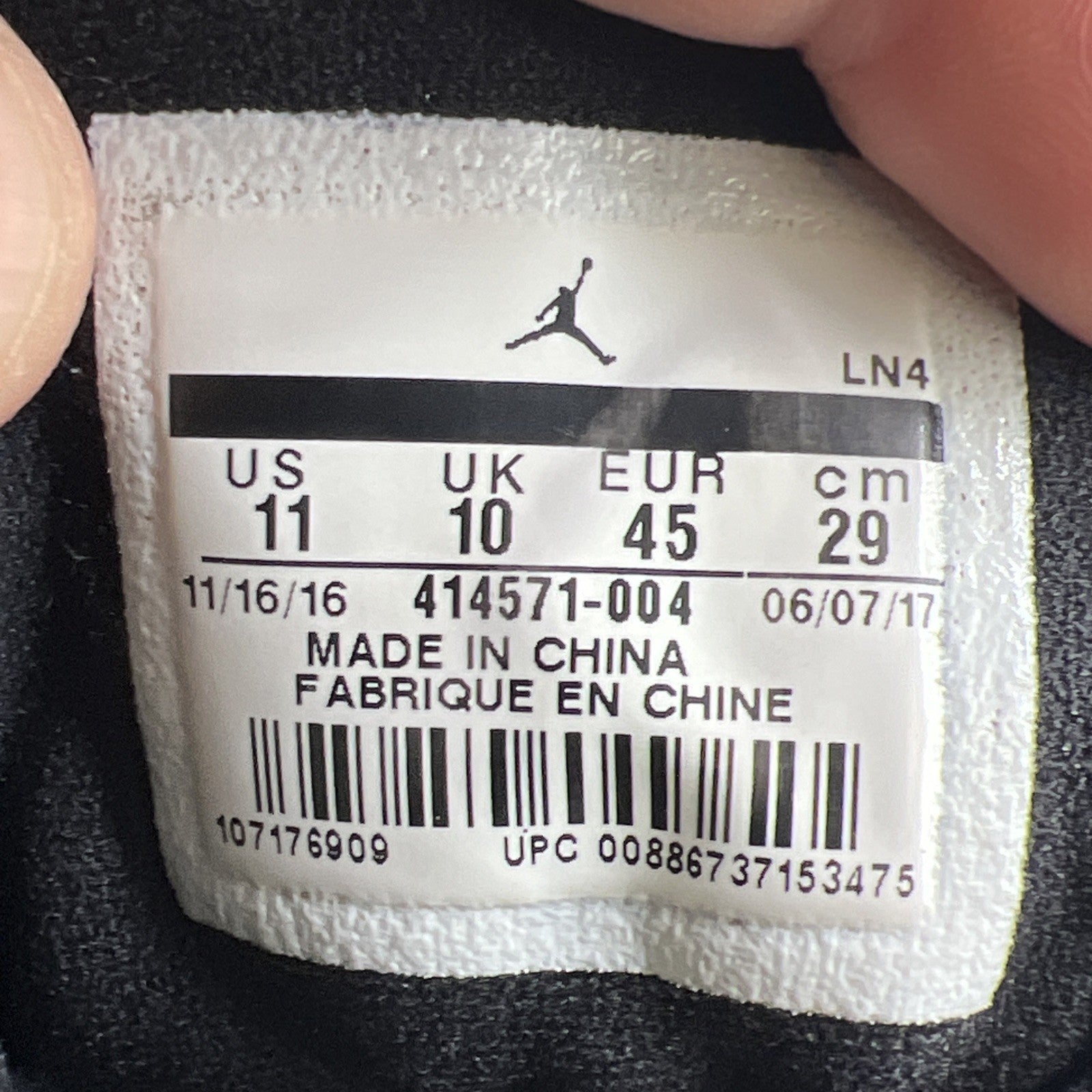 Size 11 - Air Jordan 13 Retro Bred 2017 (414571-004)