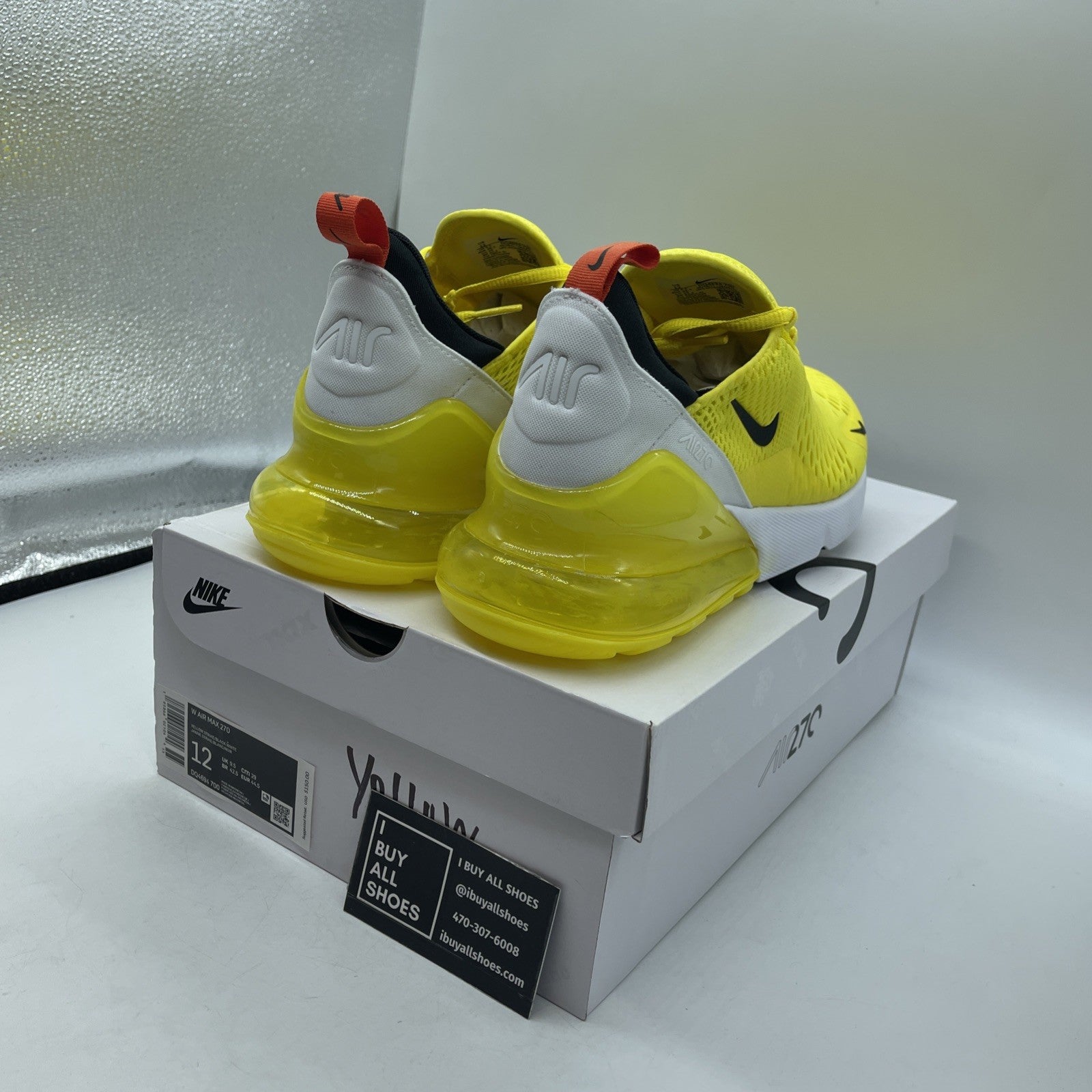 Size 12 - Nike Air Max 270 Yellow Strike (DQ4694-700)