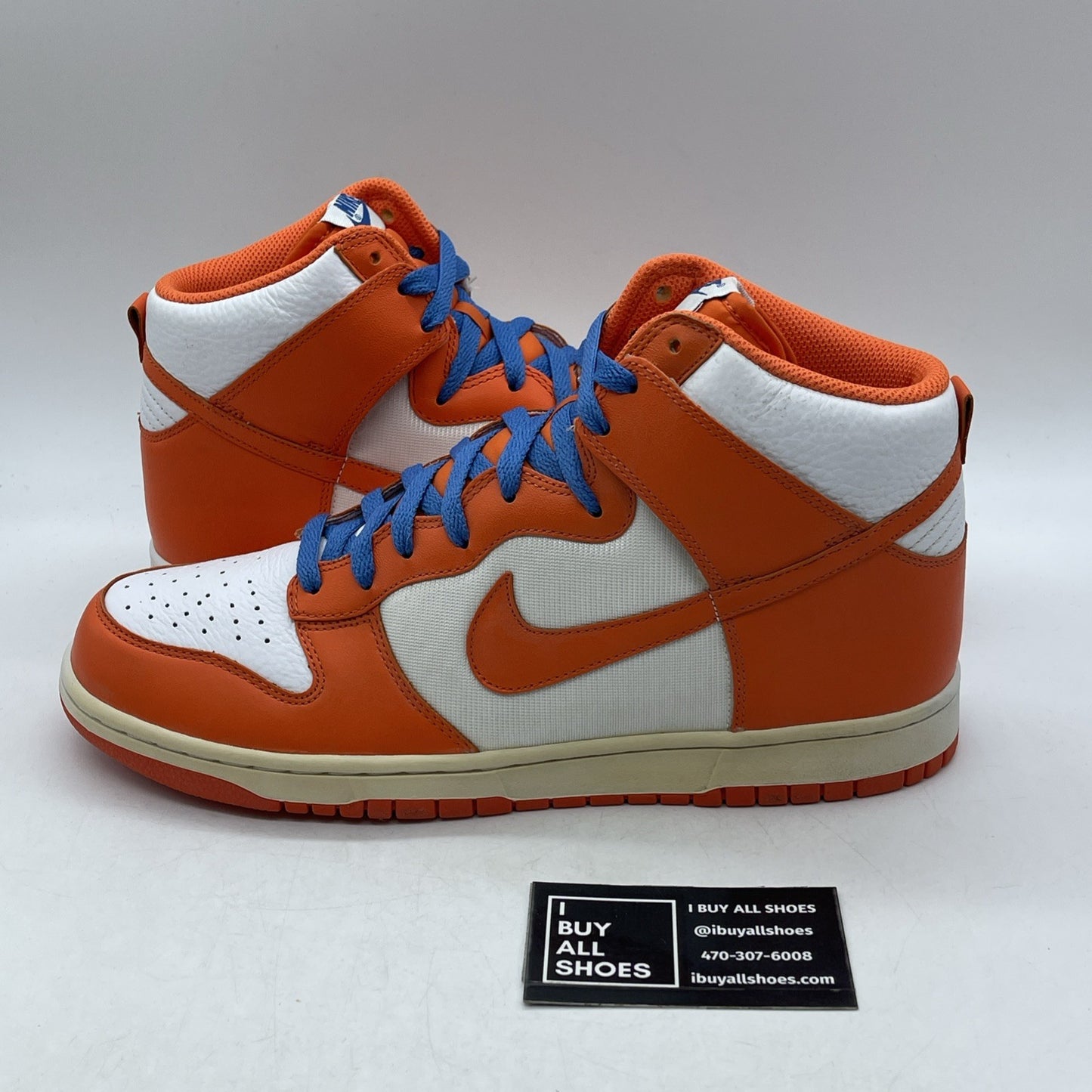 Size 10.5 - Nike Dunk High White (317982-181)