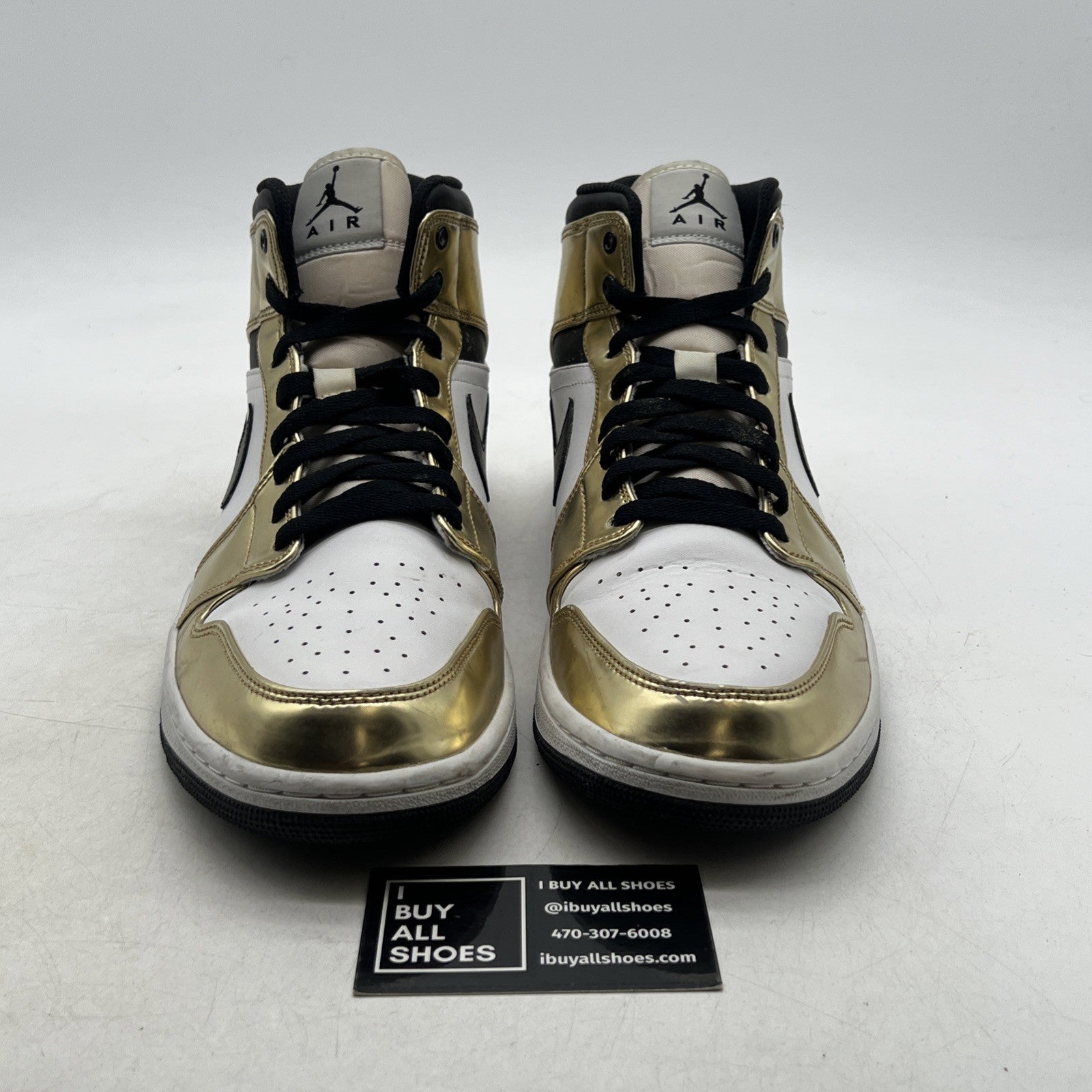 Size 11.5 - Air Jordan 1 Mid SE Metallic Gold 2020 (DC1419-700)
