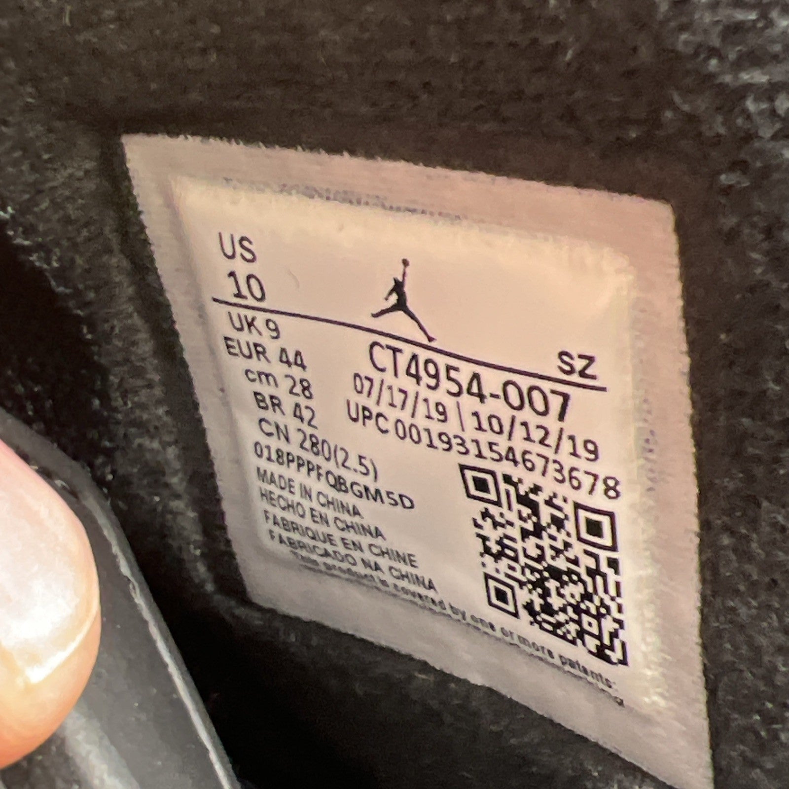 Size 10 - Air Jordan 6 Retro Defining Moments 2020 (CT4954-007)