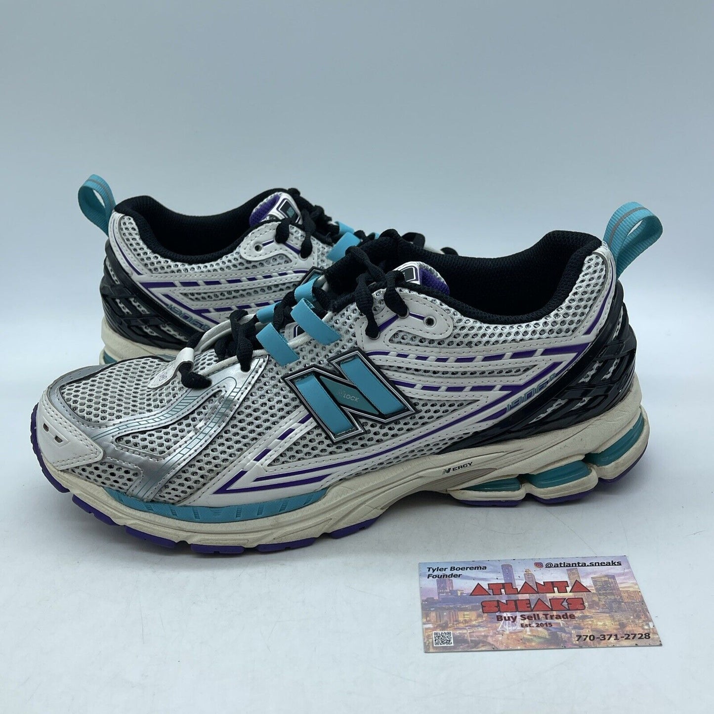 Size 10 - New Balance 1906R Hornets Purple Black Blue Suede (M1906RCF)