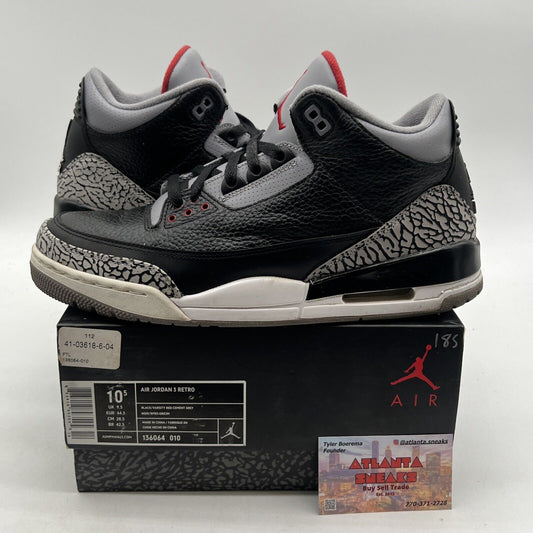 Size 10.5 - Jordan 3 Retro release 2011 (136064-010)