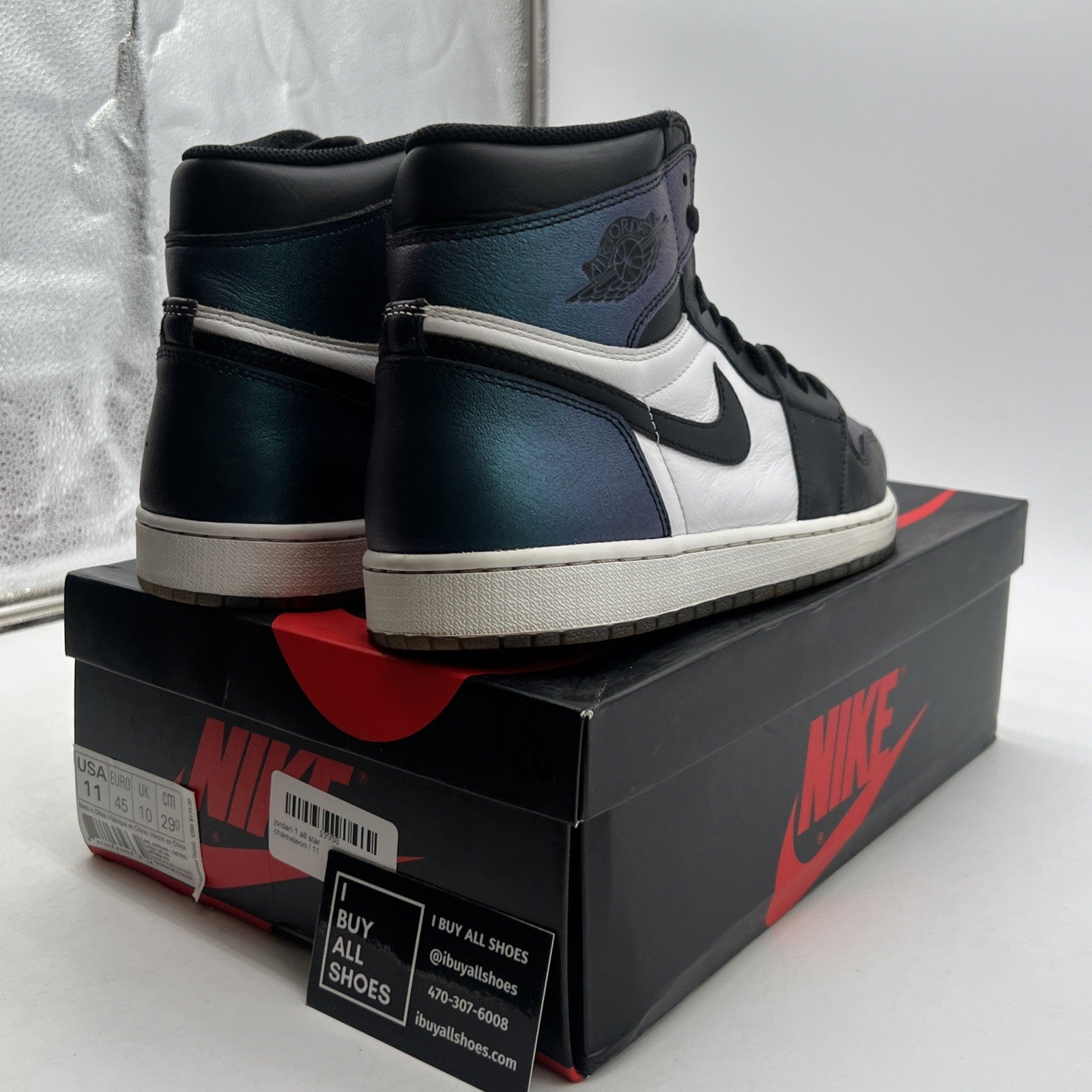 Size 11 - Air Jordan 1 Retro OG High All Star - Chameleon (907958-015)