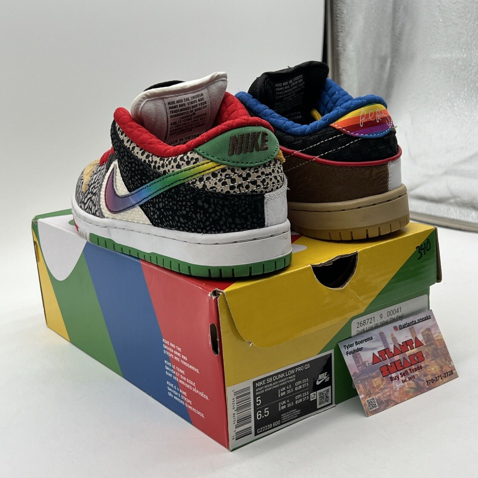 Size 5 - Nike SB Dunk Low What The Paul Leather Suede (CZ2239-600)