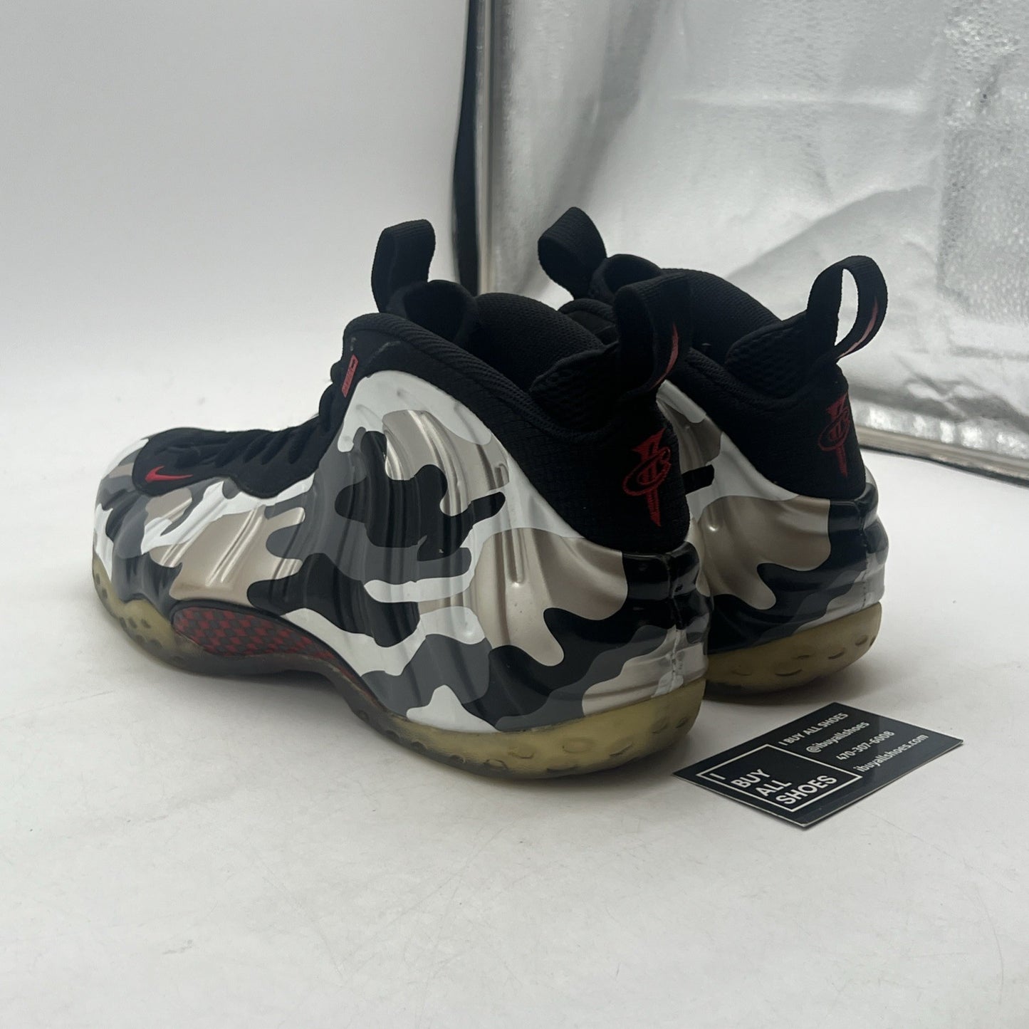 Size 11 - Nike Air Foamposite One PRM Fighter Jet (575420-001)