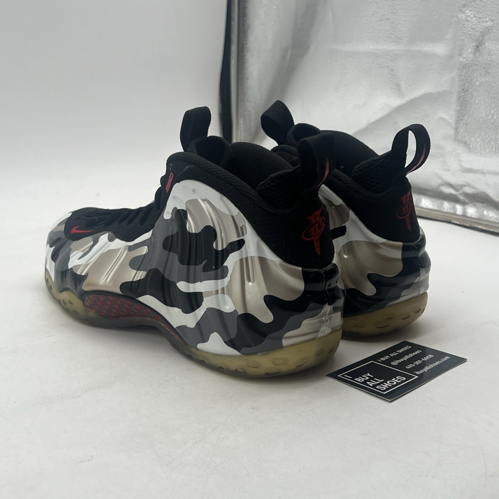 Size 11 - Nike Air Foamposite One PRM Fighter Jet (575420-001)