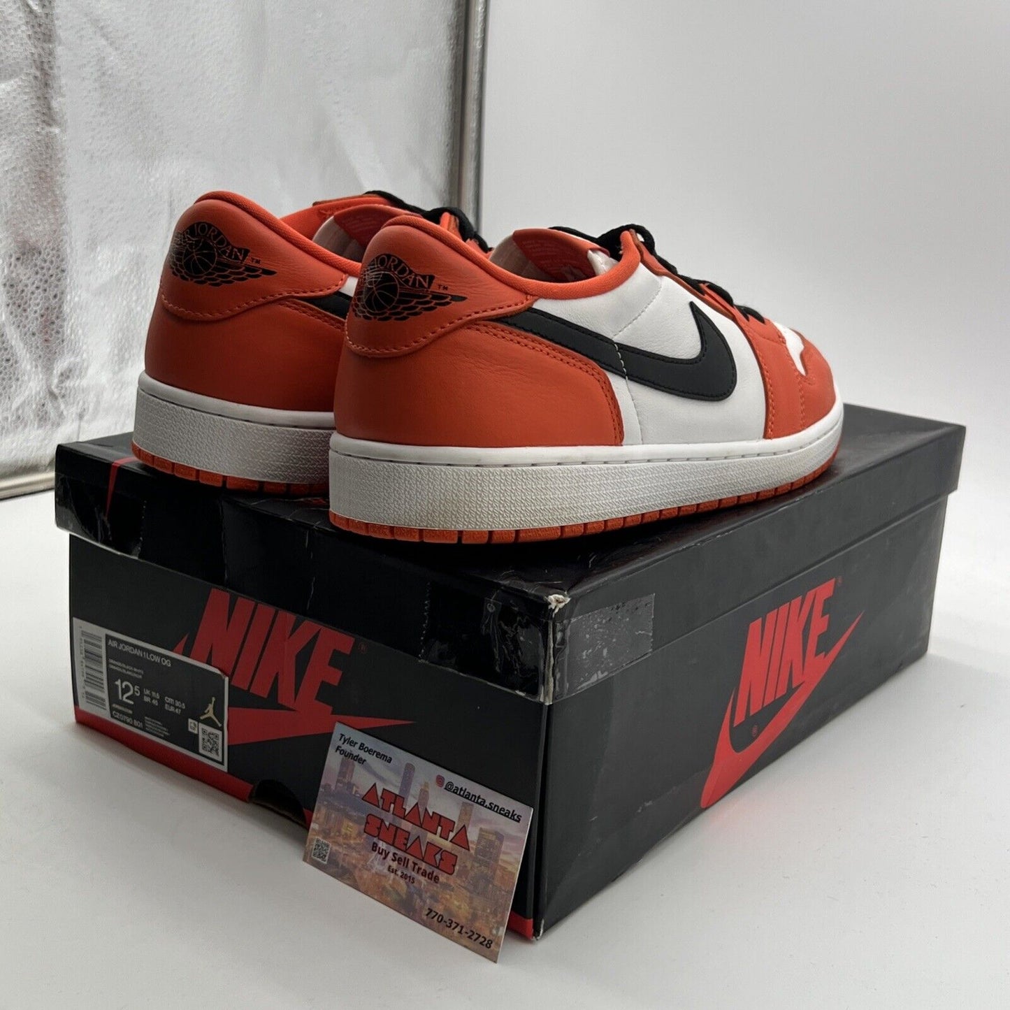 Size 12.5 - Air Jordan 1 Low OG Shattered Backboard Starfish (CZ0790-801)