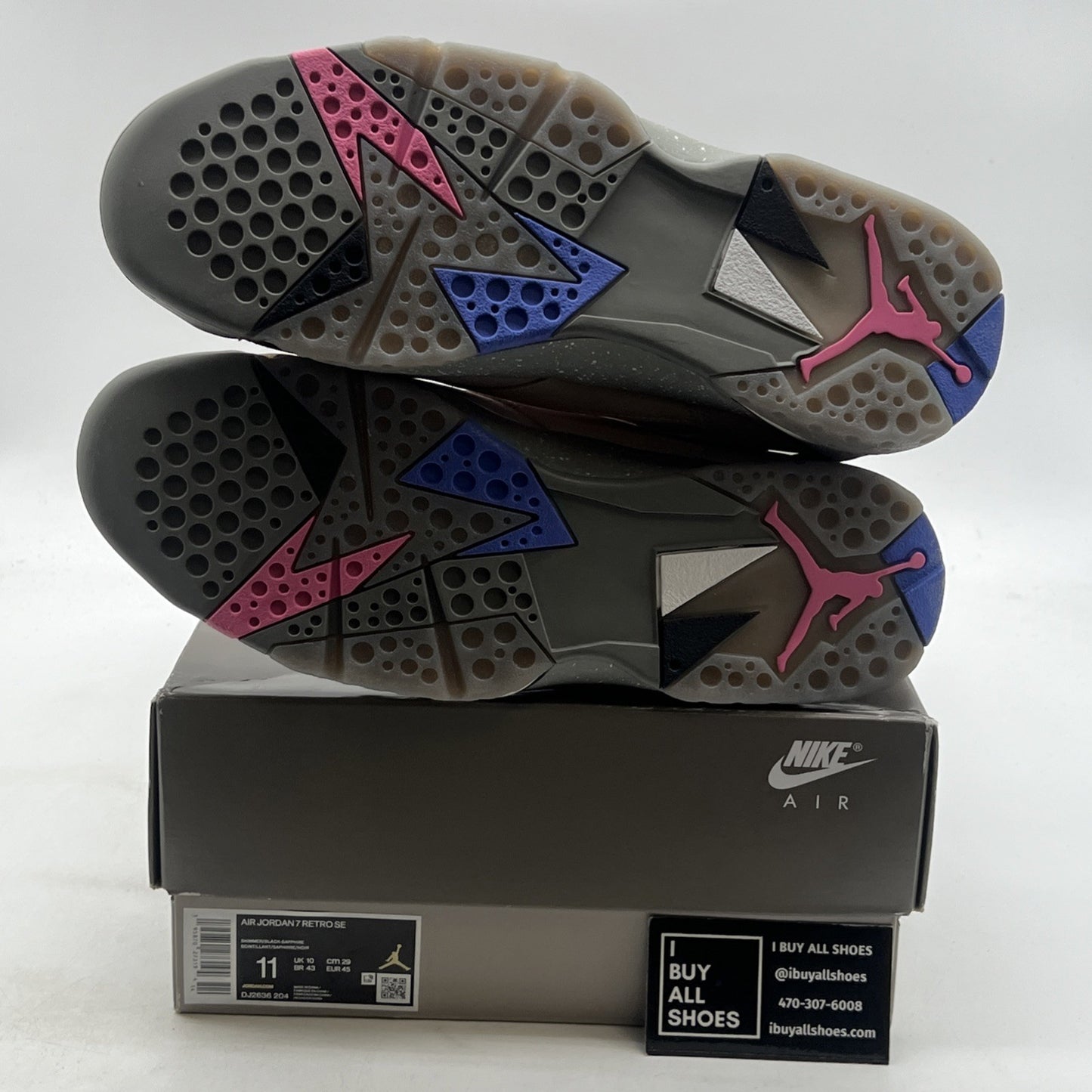 Size 11 - Air Jordan 7 Retro SE Sapphire (DJ2636-204)