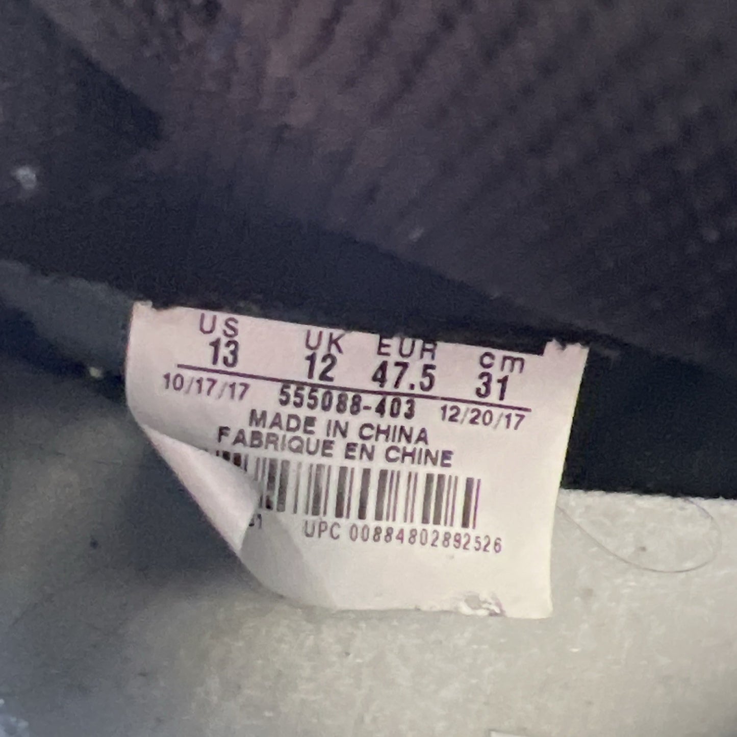 Size 13 - Air Jordan 1 Retro High OG Game Royal 2018 (555088-403)