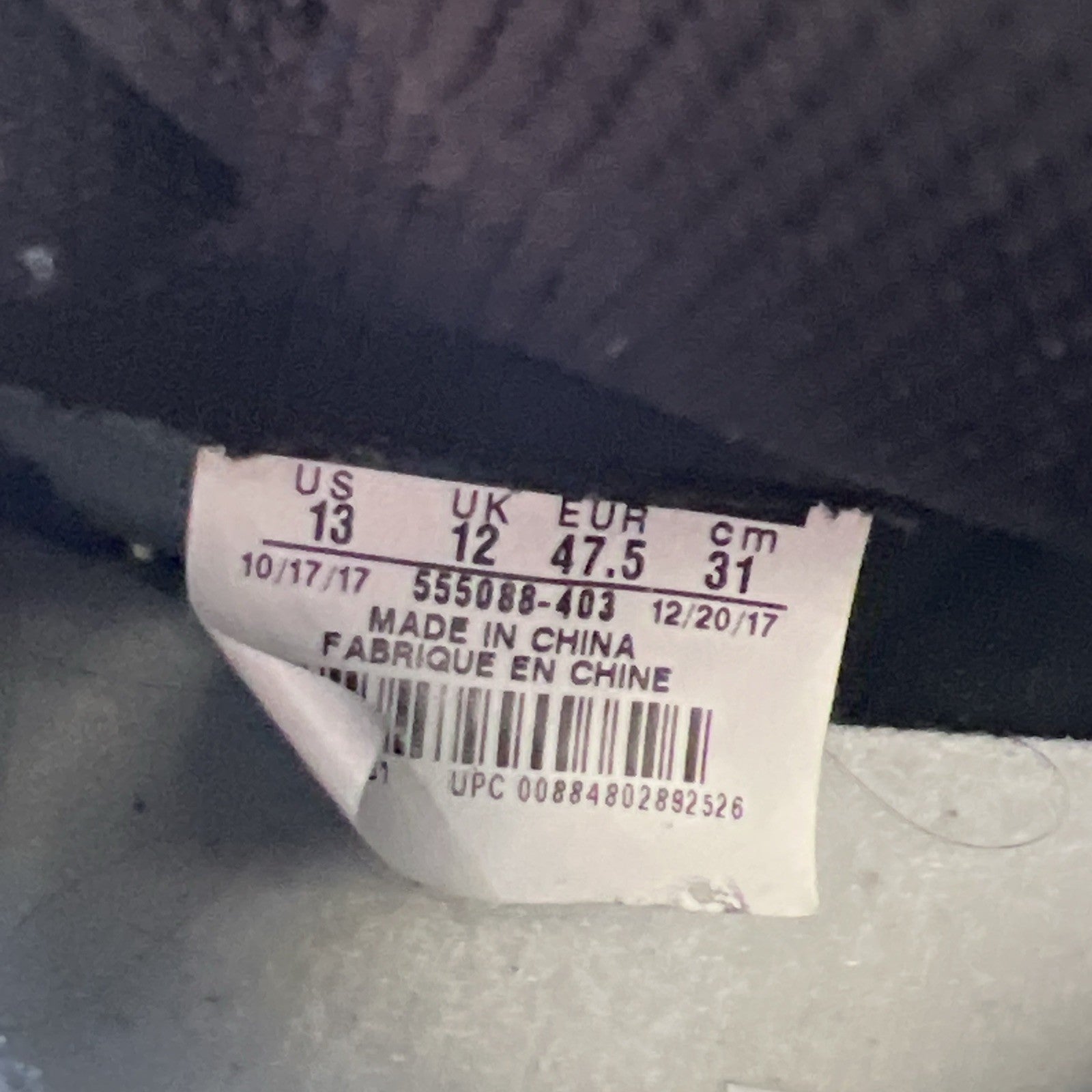 Size 13 - Air Jordan 1 Retro High OG Game Royal 2018 (555088-403)