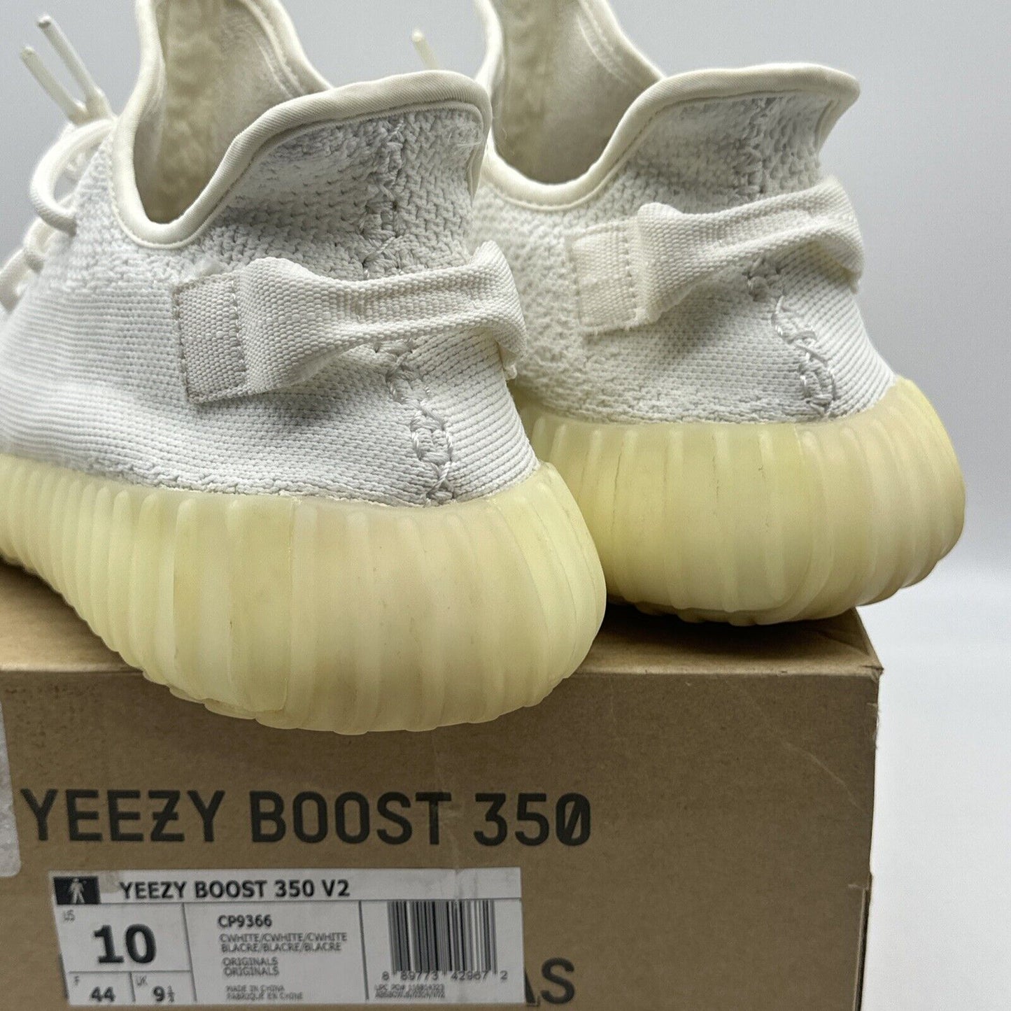 Size 10 - adidas Yeezy Boost 350 V2 Low Cream White / Triple White