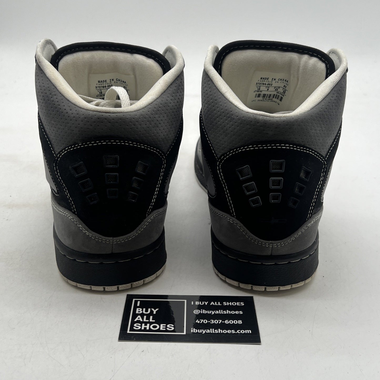 Size 10 - Jordan 1 Flight Gray - (372704-002)