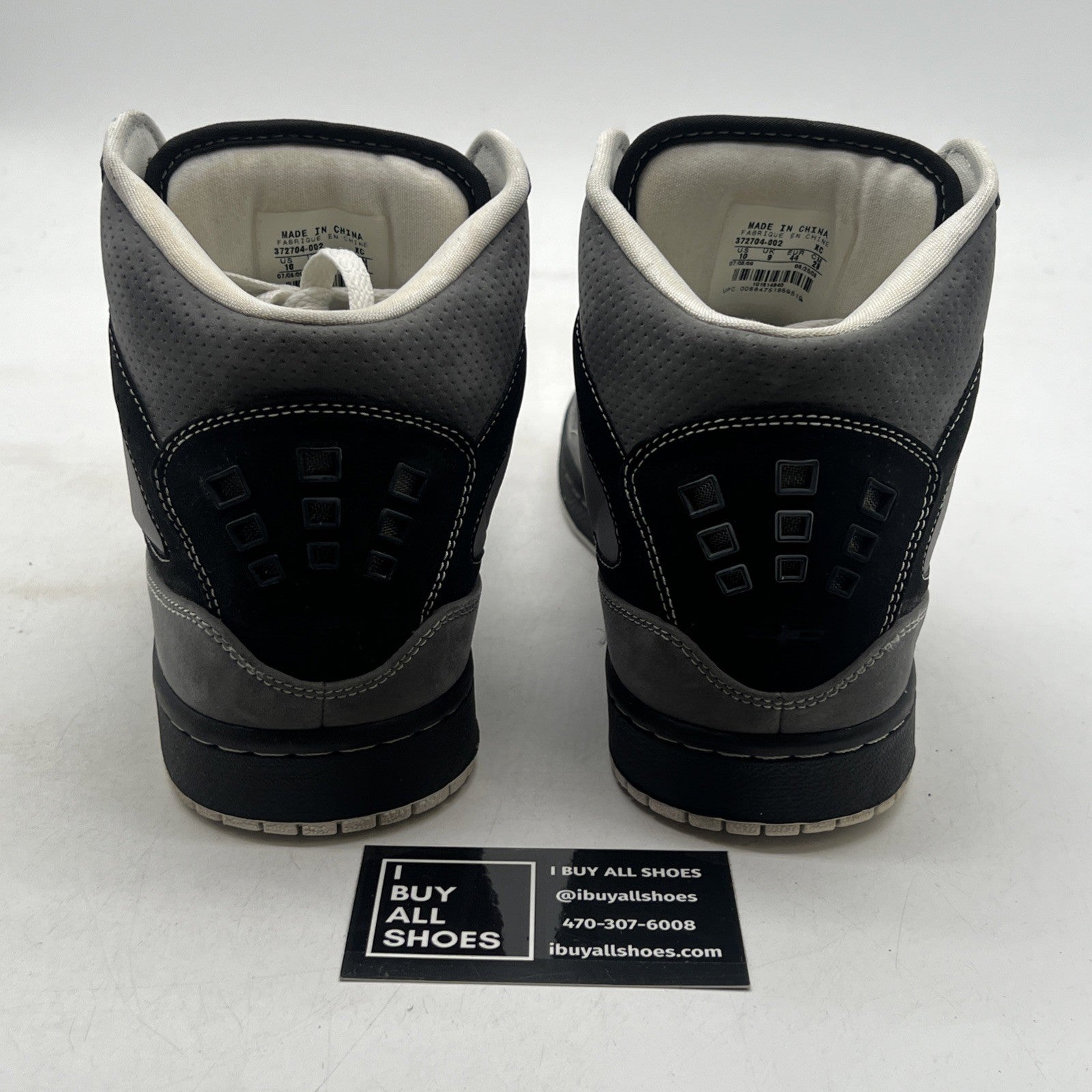 Size 10 - Jordan 1 Flight Gray - (372704-002)