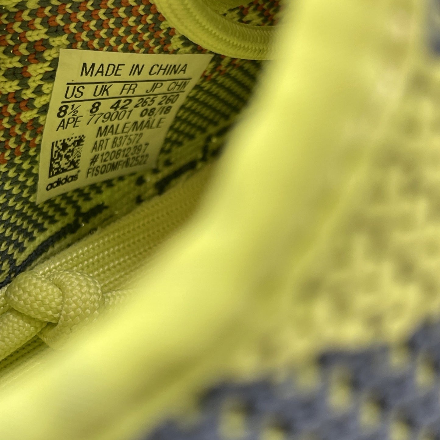 Size 8.5 - adidas Yeezy Boost 350 V2 Low Semi Frozen Yellow (B37572)
