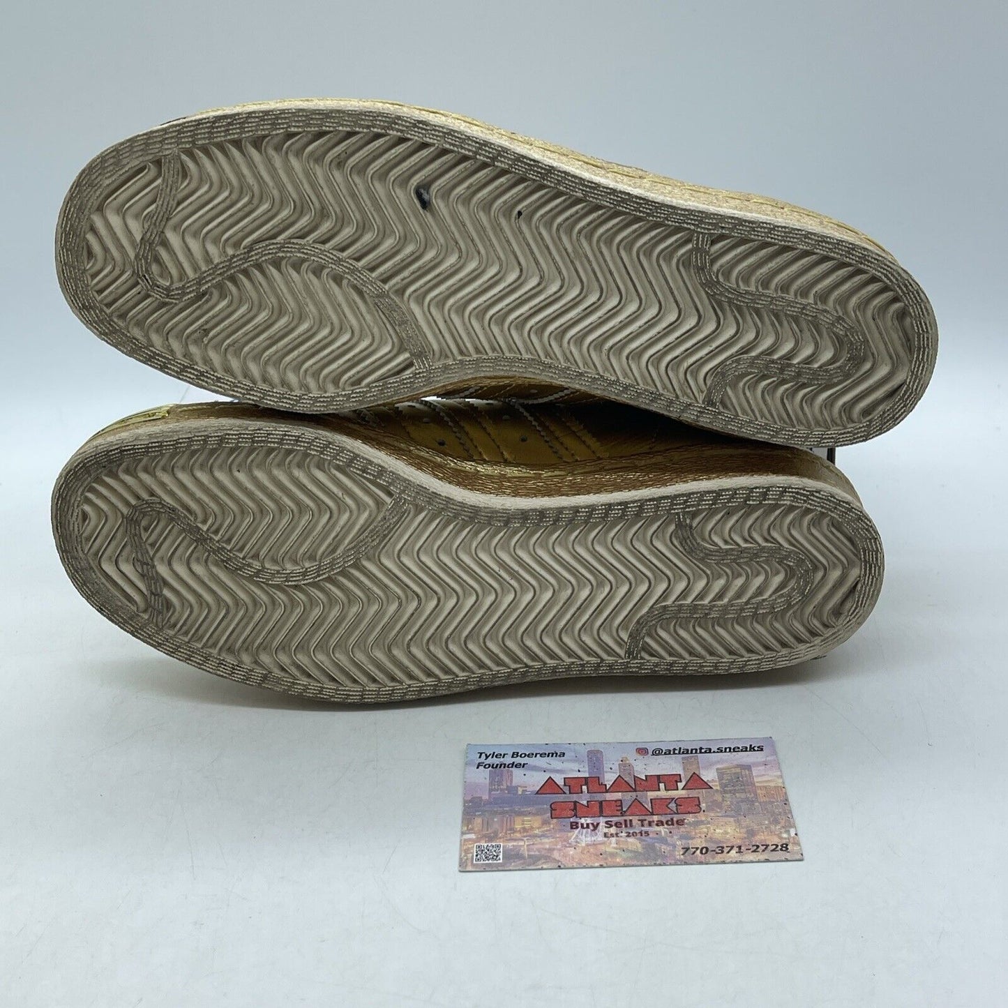 Size 4.5 - Superstar 80s Metallic Gold Pack Leather (BB2403)