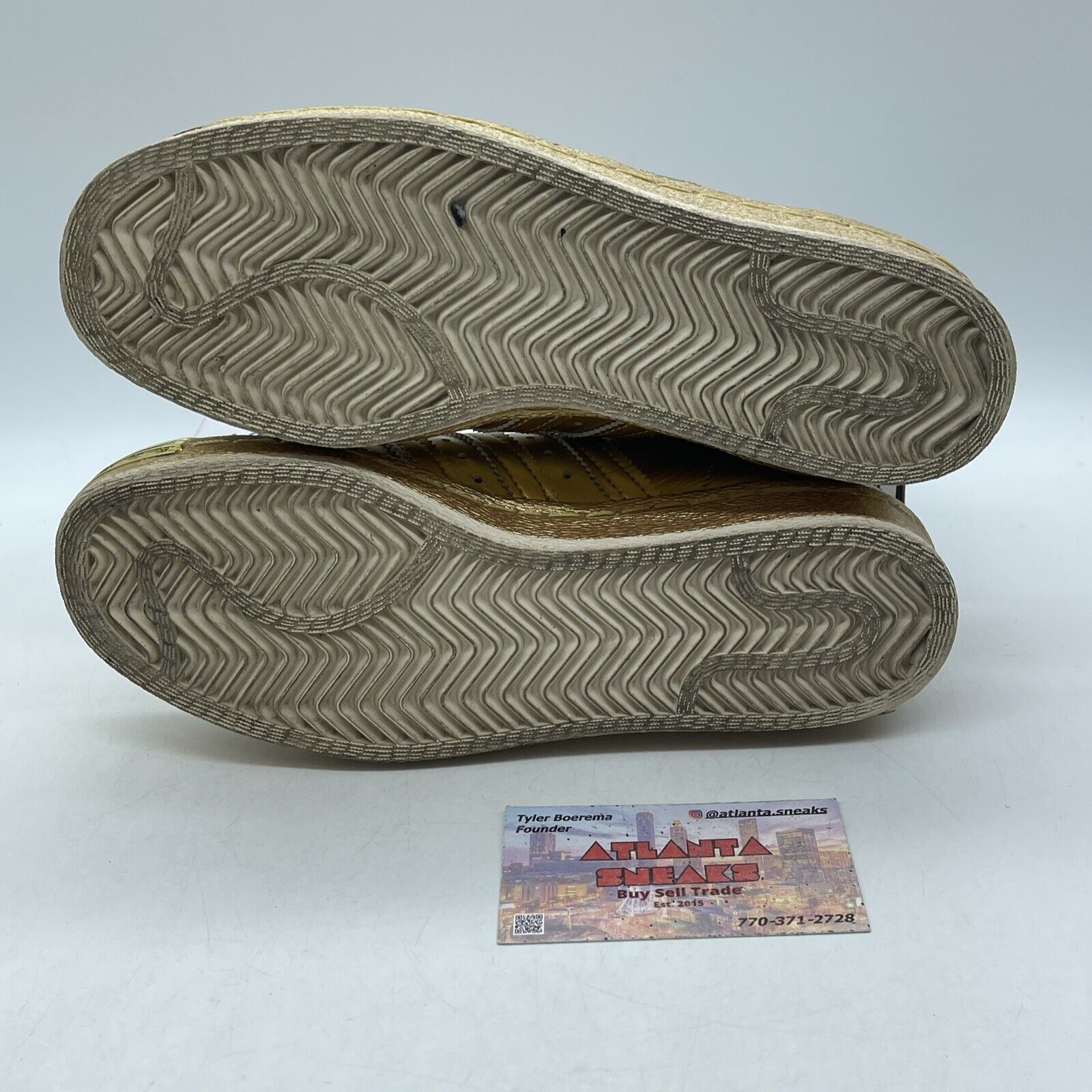 Size 4.5 - Superstar 80s Metallic Gold Pack Leather (BB2403)