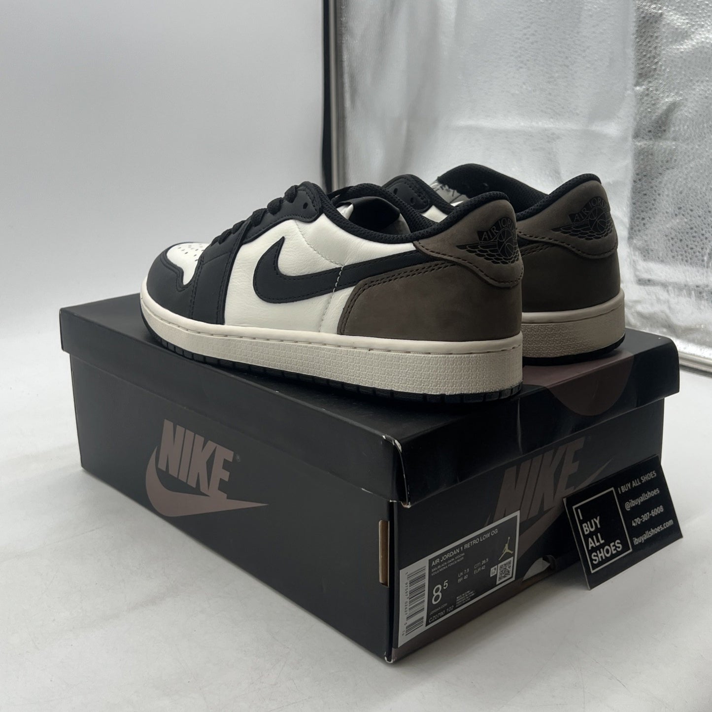 Size 8.5 - Air Jordan 1 Retro OG Low Mocha (CZ0790-102)