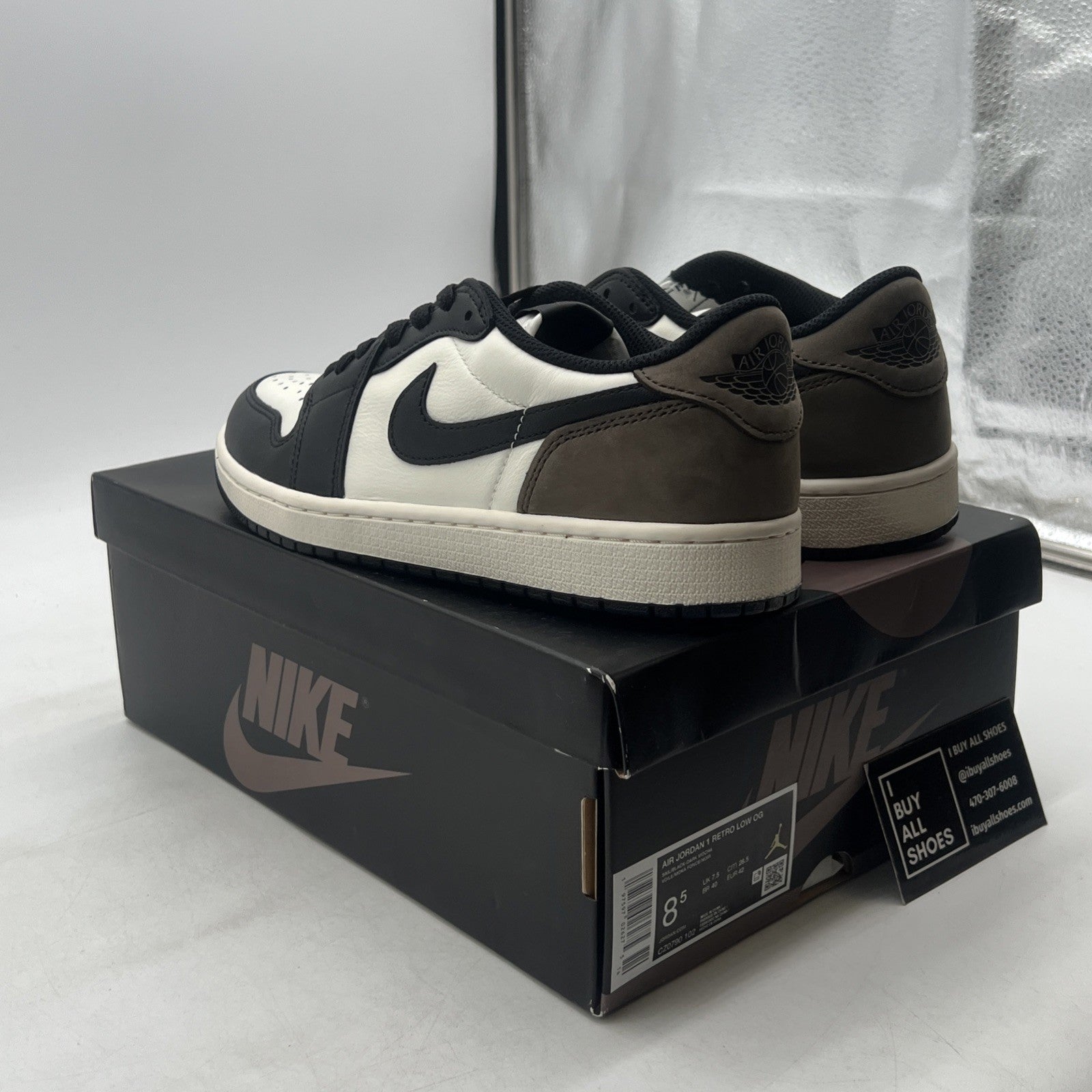 Size 8.5 - Air Jordan 1 Retro OG Low Mocha (CZ0790-102)
