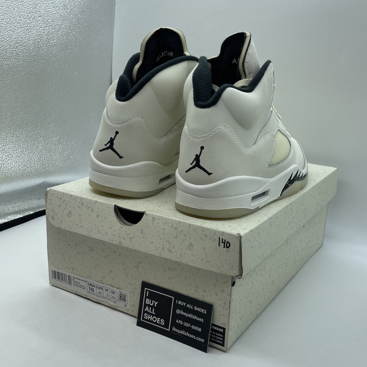 Size 10 - Air Jordan 5 Retro SE Sail Tan Suede (FN7405-100)