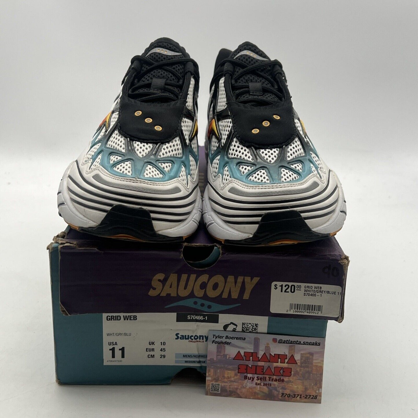 Size 11 - SAUCONY GRID WEB MULTI-COLOR RARE SNEAKERS MENS (S70614-1)