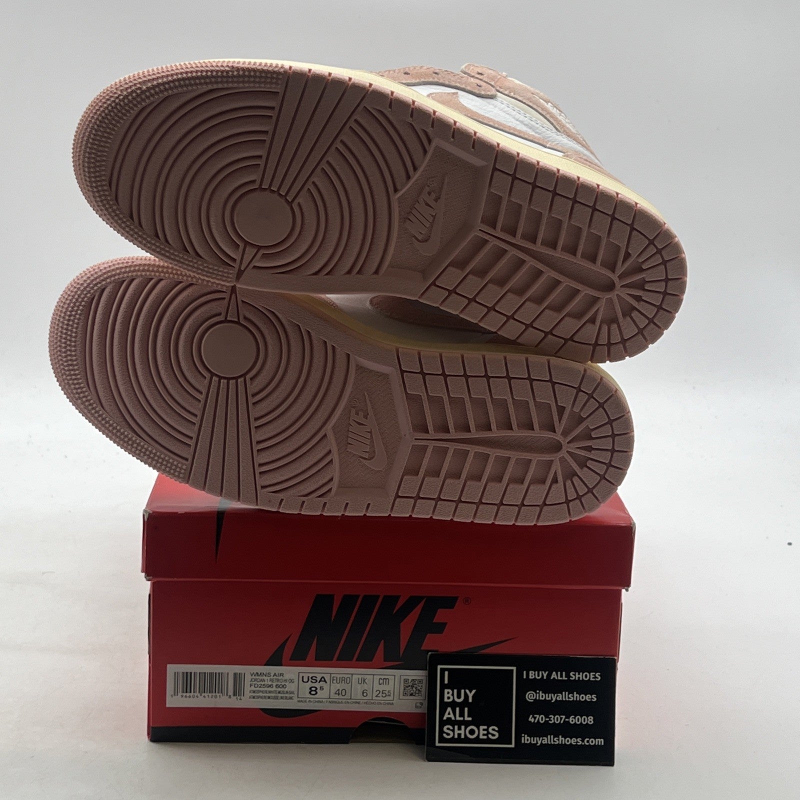 Size 8.5 - Air Jordan 1 Retro OG High Washed Pink W (FD2596-600)