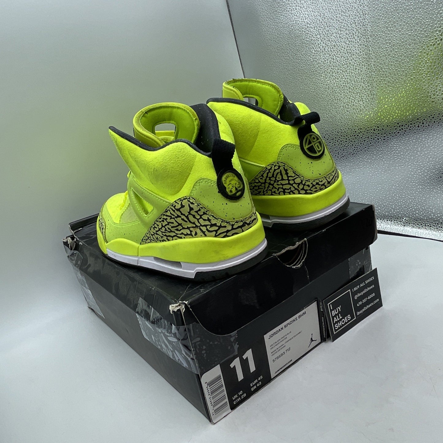 Size 11 - Air Jordan Spizike BHM (579593-712)