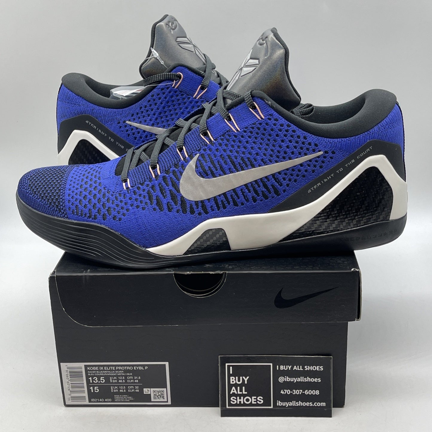 Size 13.5 - Nike Kobe 9 Elite Protro PE Low EYBL (IB2140-400)