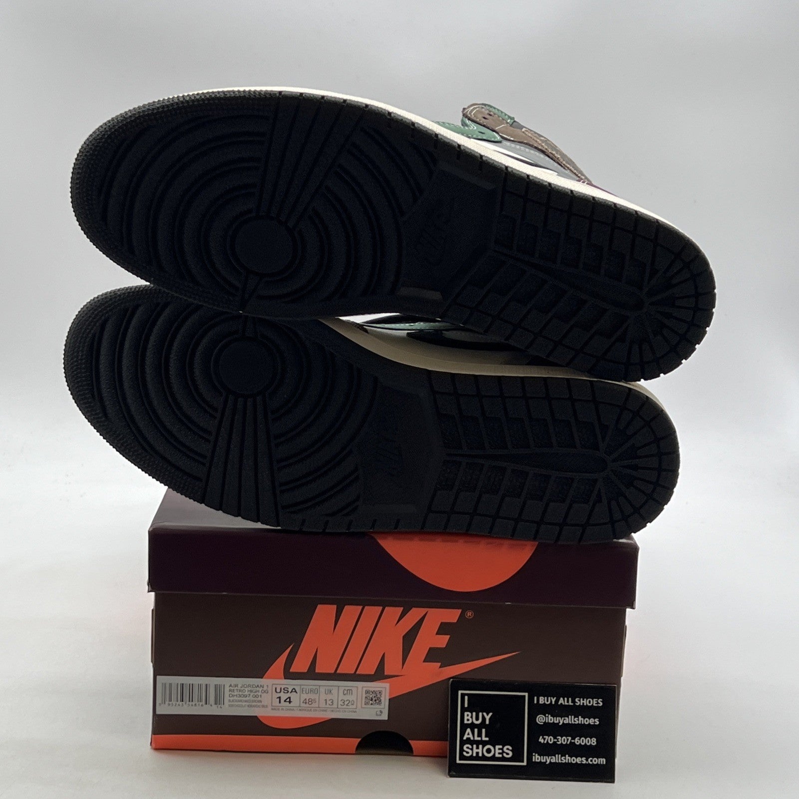 Size 14 - Air Jordan 1 High OG Crafted 2021 (DH3097-001)