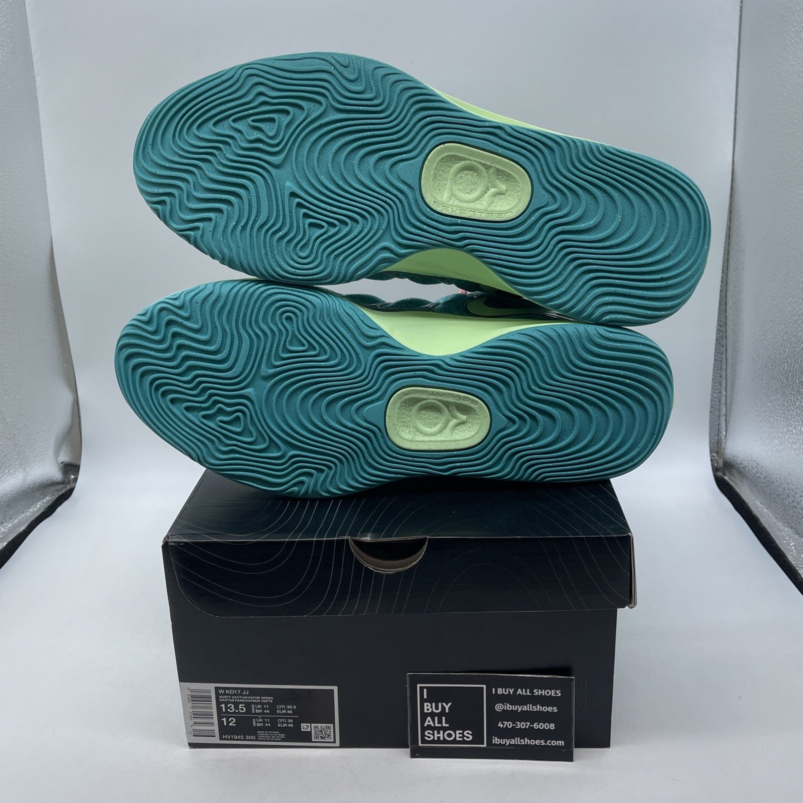 Size 13.5W - Jonquel Jones x Nike KD 17 Bahamas (HV1945-300)