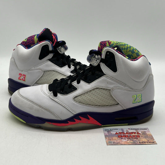 Size 11 - Jordan 5 Retro Alternate Bel-Air 2020 Black White Leather (DB3335-100)