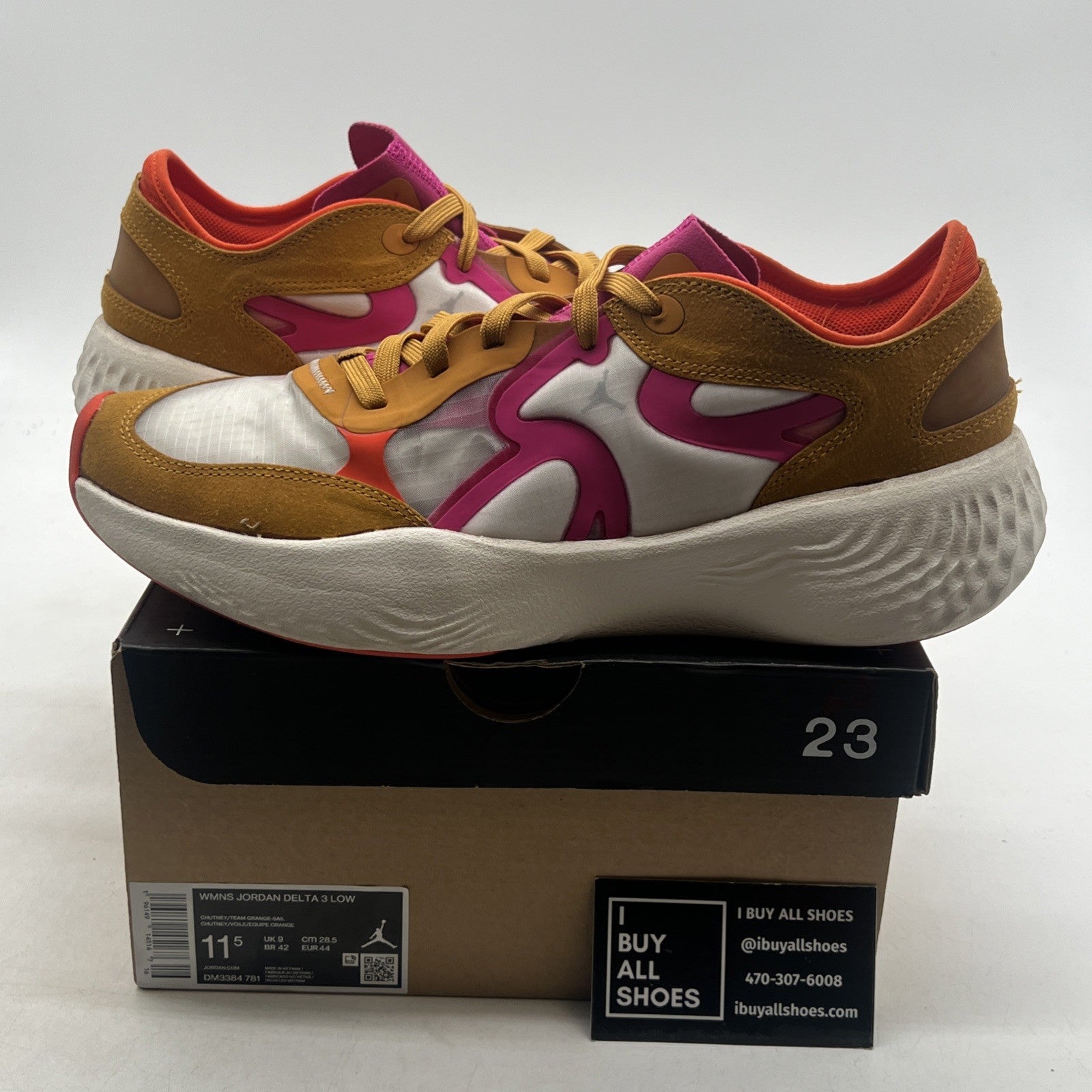 Size 11.5W - Jordan Delta 3 Low Shoes Womens Formula 23 Lifestyle (DM3384-781)