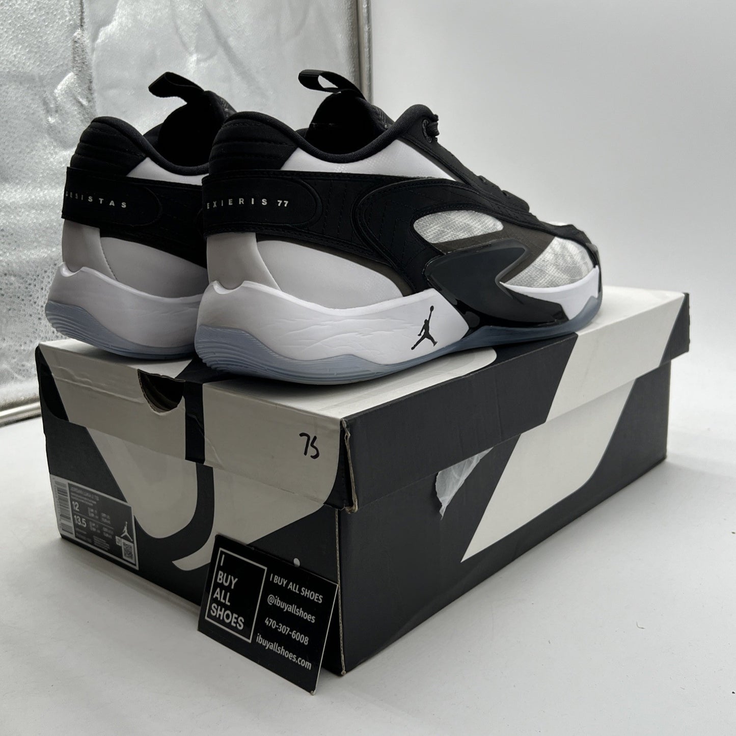 Size 12 - Jordan Luka 2 TB Black White (FN7400-100)