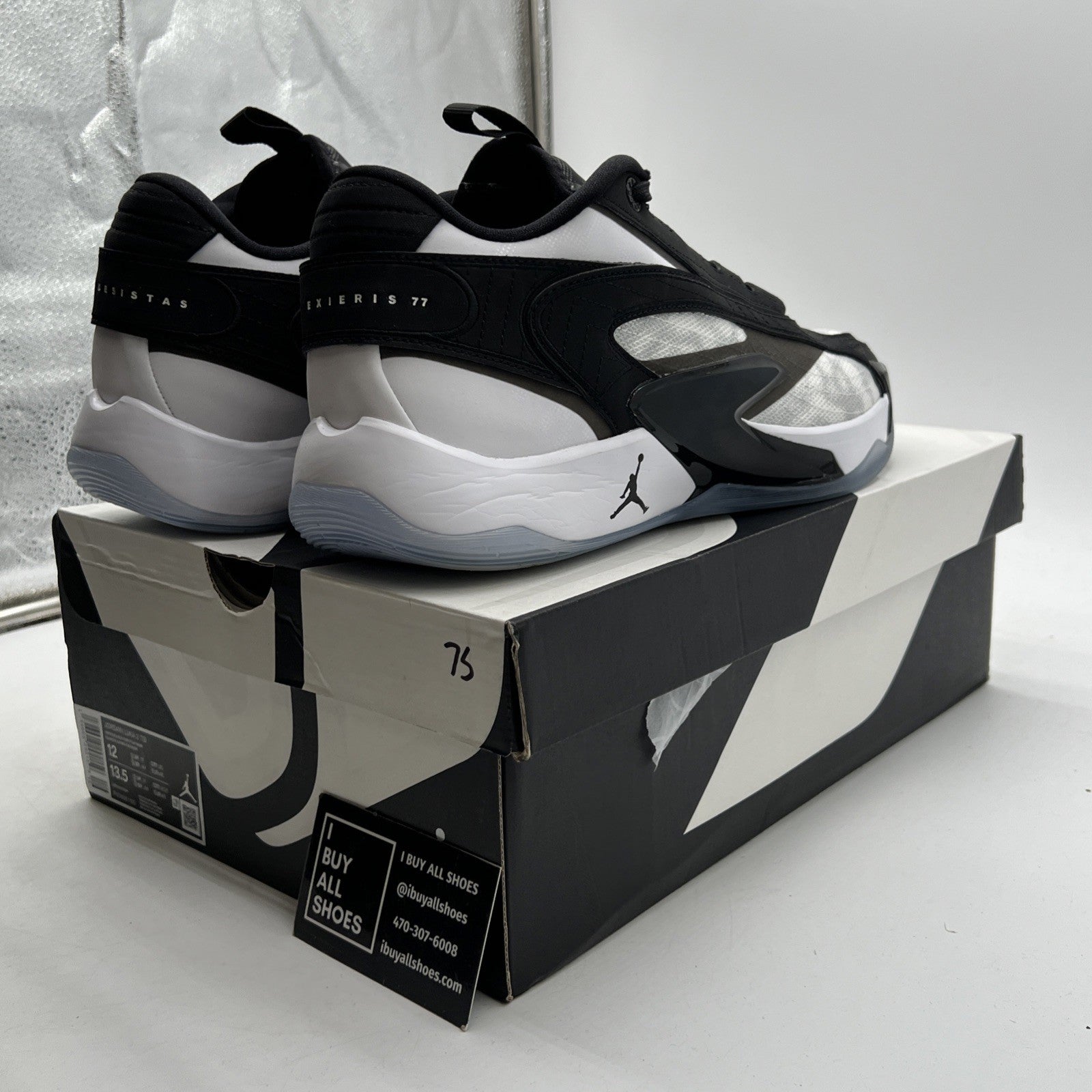 Size 12 - Jordan Luka 2 TB Black White (FN7400-100)