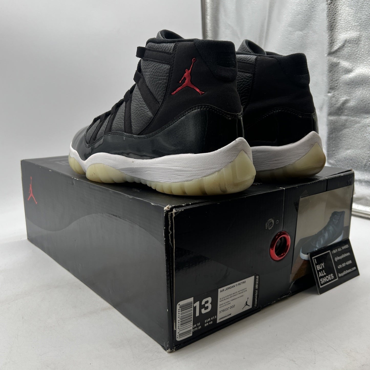 Size 13 - Air Jordan 11 Retro 72-10 2015 (378037-002)