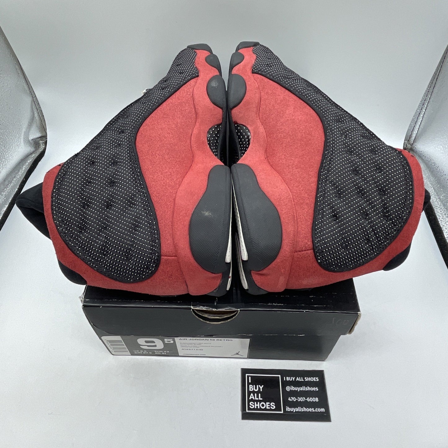 Size 9.5 - Air Jordan 13 Retro 2013 Bred (414571-010)