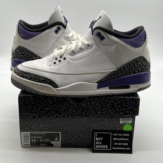 Size 11.5 - Air Jordan 3 Retro Mid Dark Iris (CT8532-105)