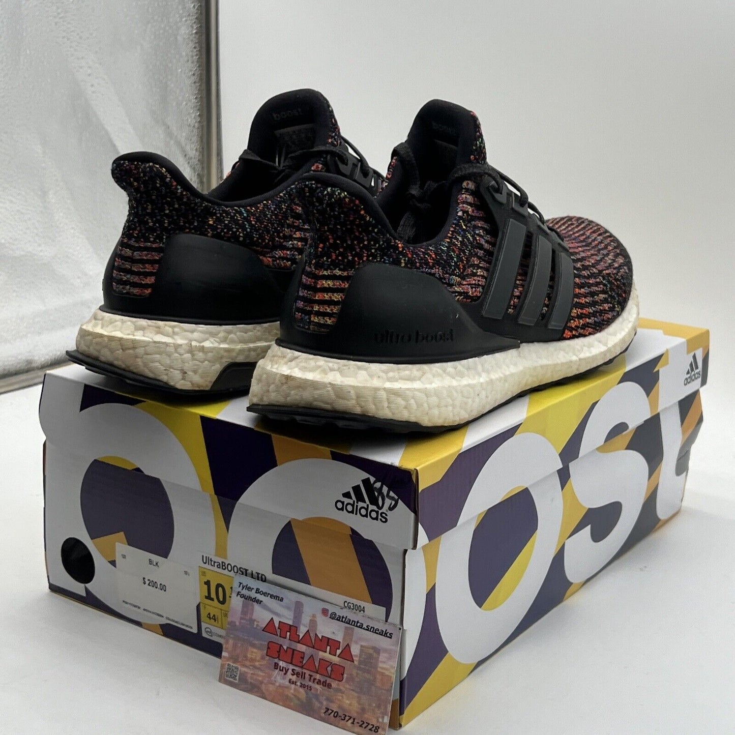 Size 10.5 - adidas UltraBoost 3.0 Limited Multi-Color (CG3004)