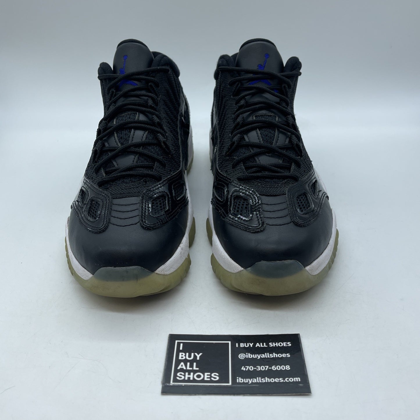 Size 10.5 - Air Jordan 11 Retro IE Low Space Jam Suede leather (919712-041)