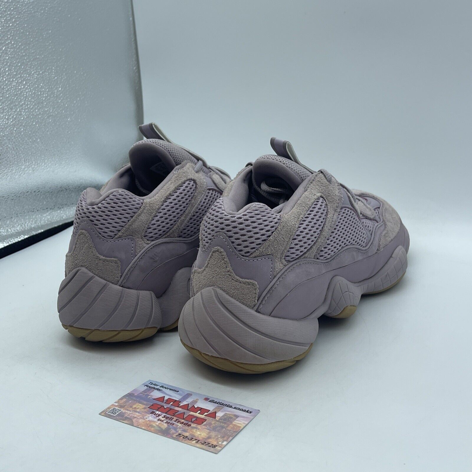 Size 12.5 - adidas Yeezy 500 Soft Vision Pink Brown (FW2656)