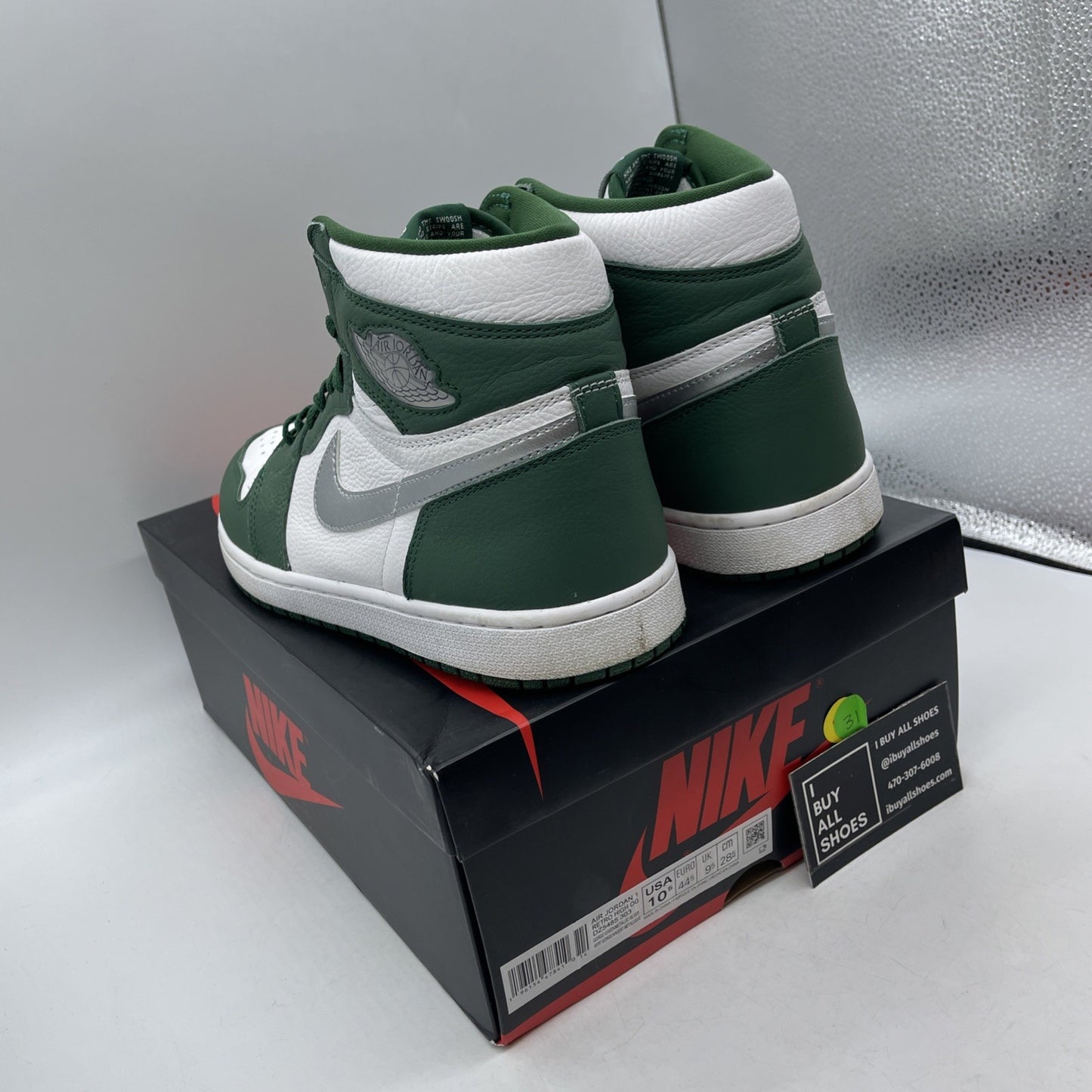 Size 10.5 - Air Jordan 1 Retro OG High Gorge Green (DZ5485-303)