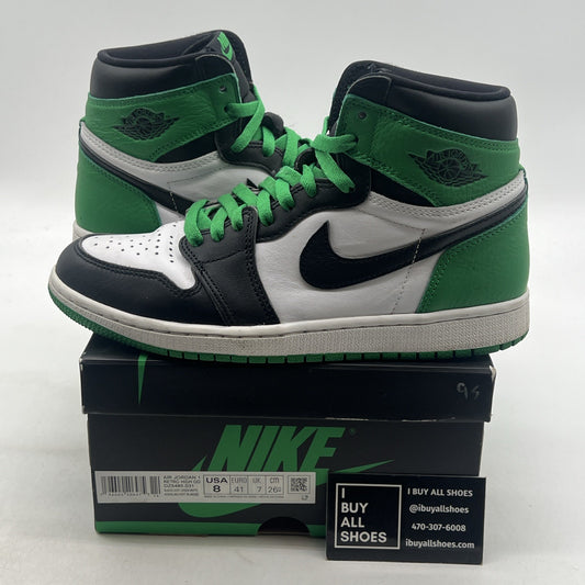 Size 8 - Air Jordan 1 Retro OG High Lucky Green (DZ5485-031)