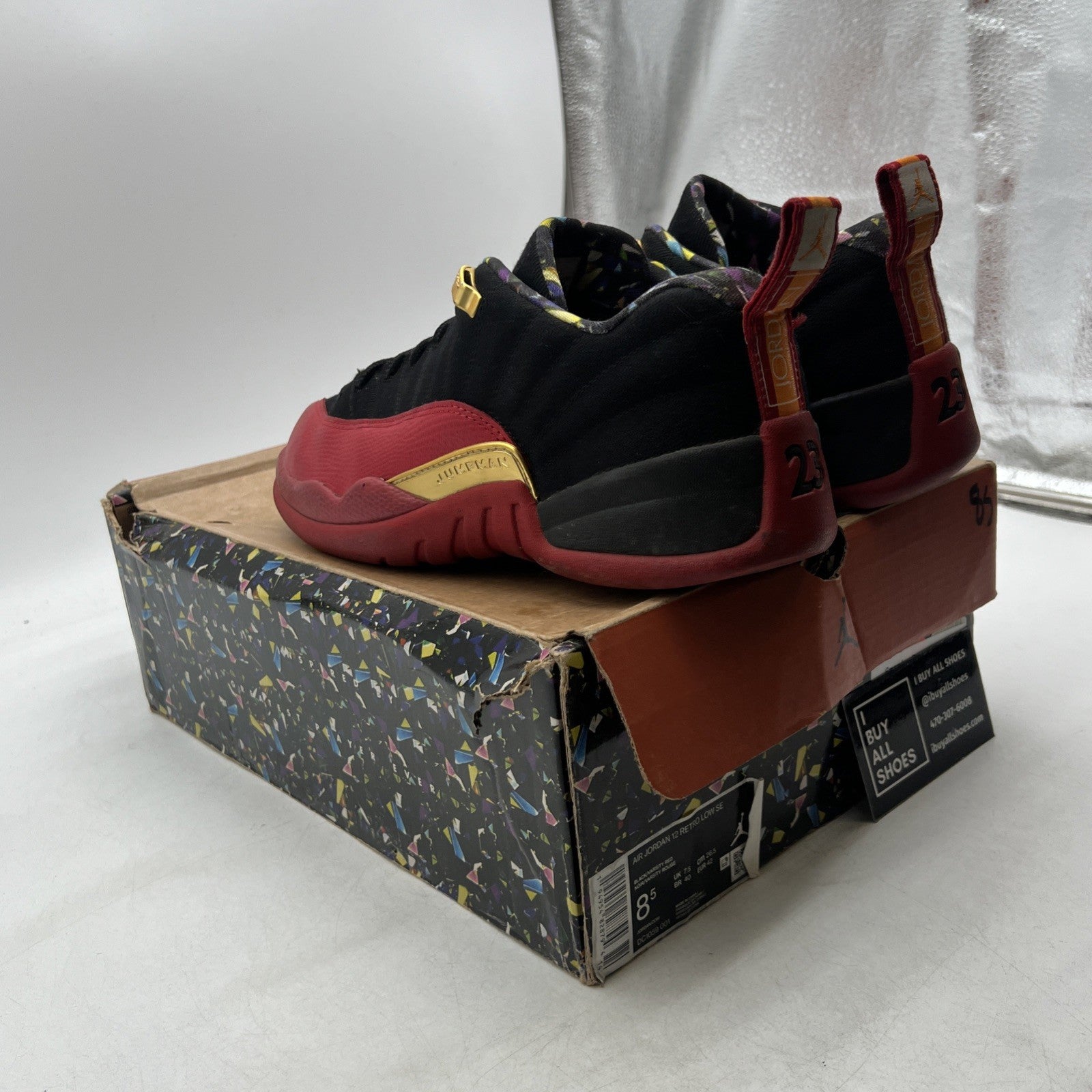 Size 8.5 - Air Jordan 12 Retro SE Low Super Bowl (DC1059-001)