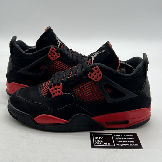 Size 9.5 - Air Jordan 4 Retro Mid Red Thunder (CT8527-016)