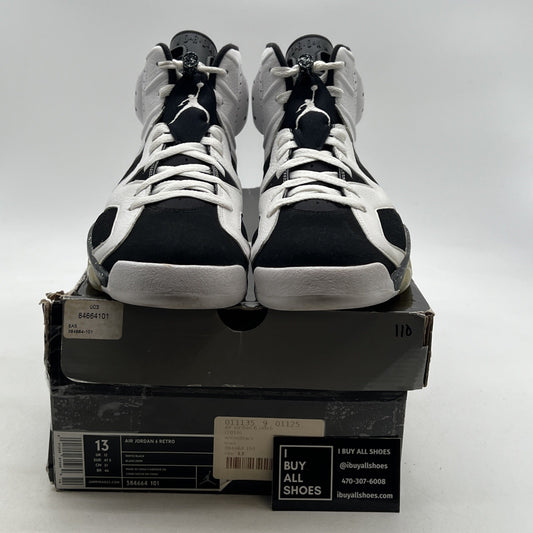 Size 13 - Air Jordan 6 Retro Oreo (384664-101)